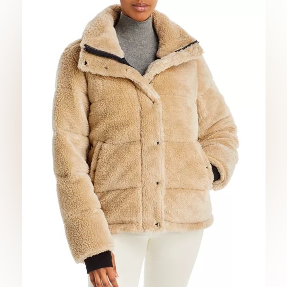 Aqua | Lilly Sherpa Puffer Jacket